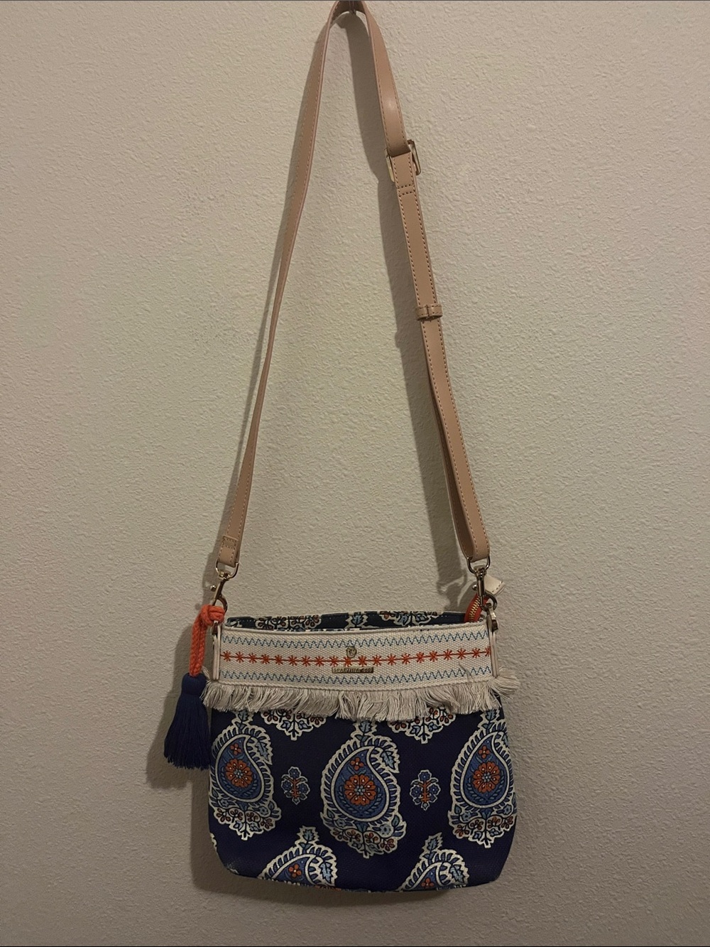 Spartina 449 Bohème paisley crossbody bag